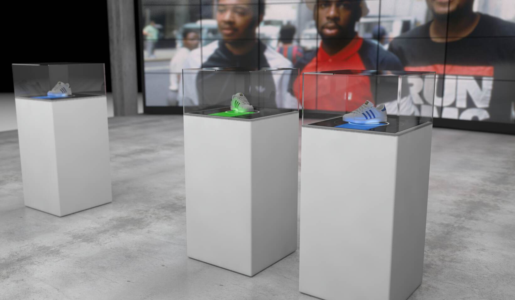 adidas — Time Travel — Installation Concept