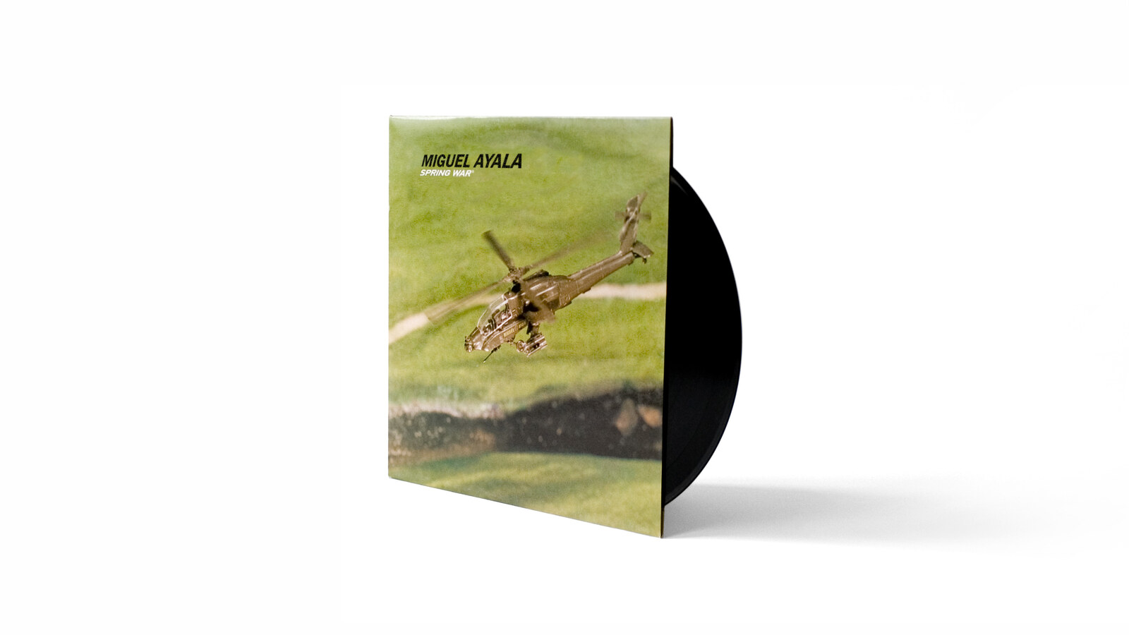 Miguel Ayala — Spring War — Vinyl Artwork