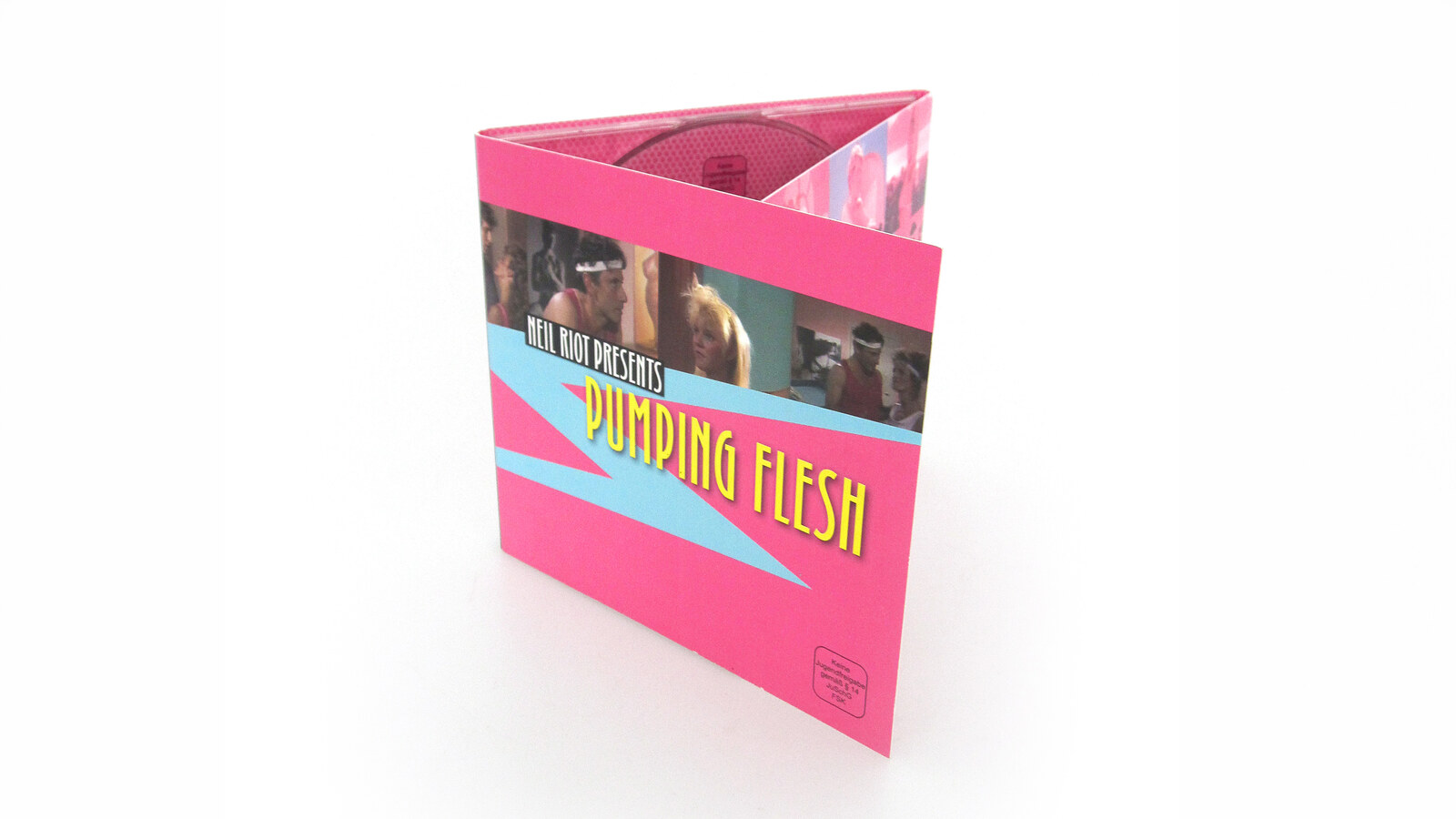 Neil Riot & Timbo — Pumping Flesh — Digipak, open