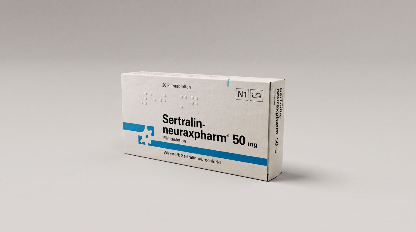 neuraxpharm — Sertralin — Packaging Visualization