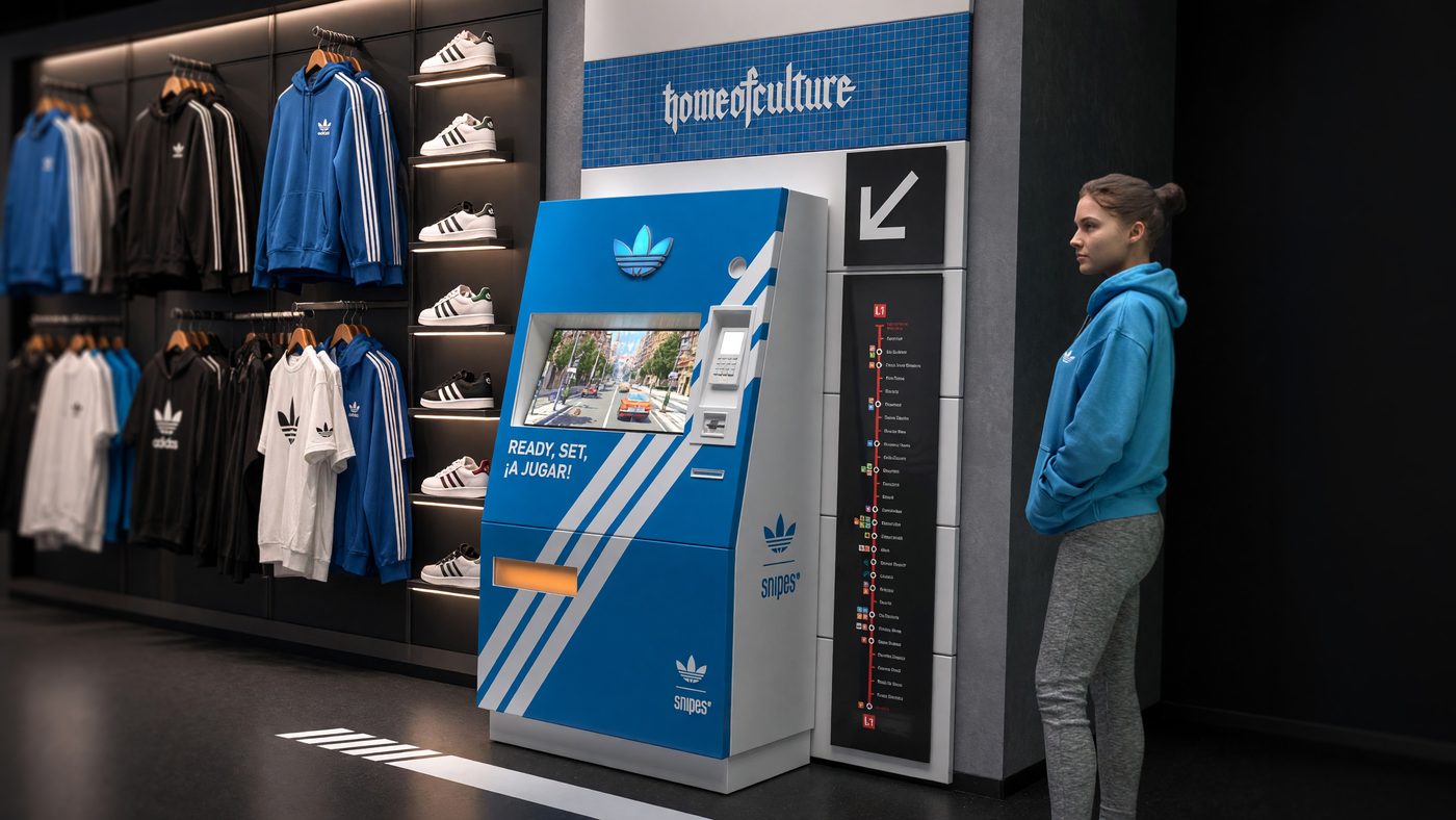 Snipes — Adidas — Interactive Kiosk