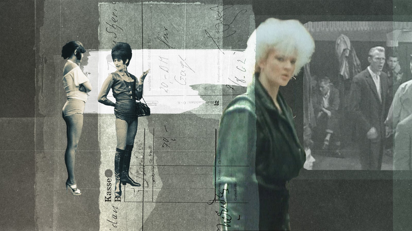 Archival collage, detail